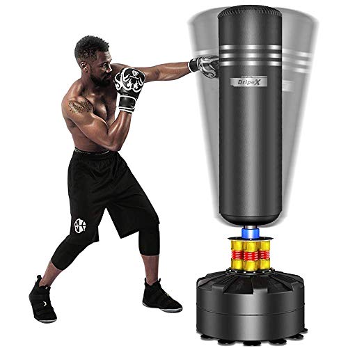 Dripex Boxsack Erwachsene MMA Boxpartner Heavy Duty Boxing Bag
